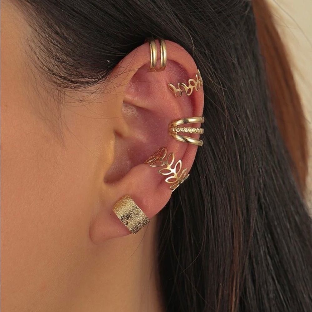 5 Piece Ear Cuff Set